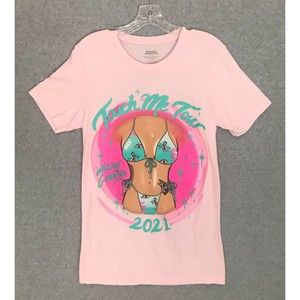 Comedian Whitney‎ Cummings Concert Shirt Womens Small Touch Me Tour Pink 2021